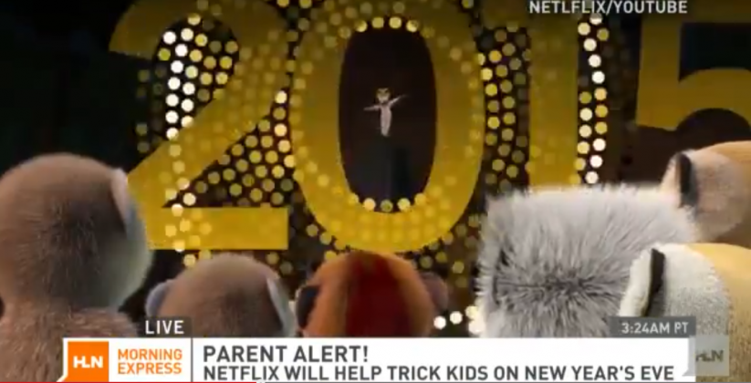 Get Your Kids To Bed Early On New Years Eve..Netflix Reveals Fake Countdown To Trick Your Kids