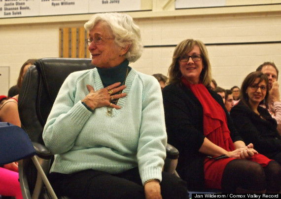 Elderly Woman Waves at Students Every Day. Then She Got a HUGE Surprise.