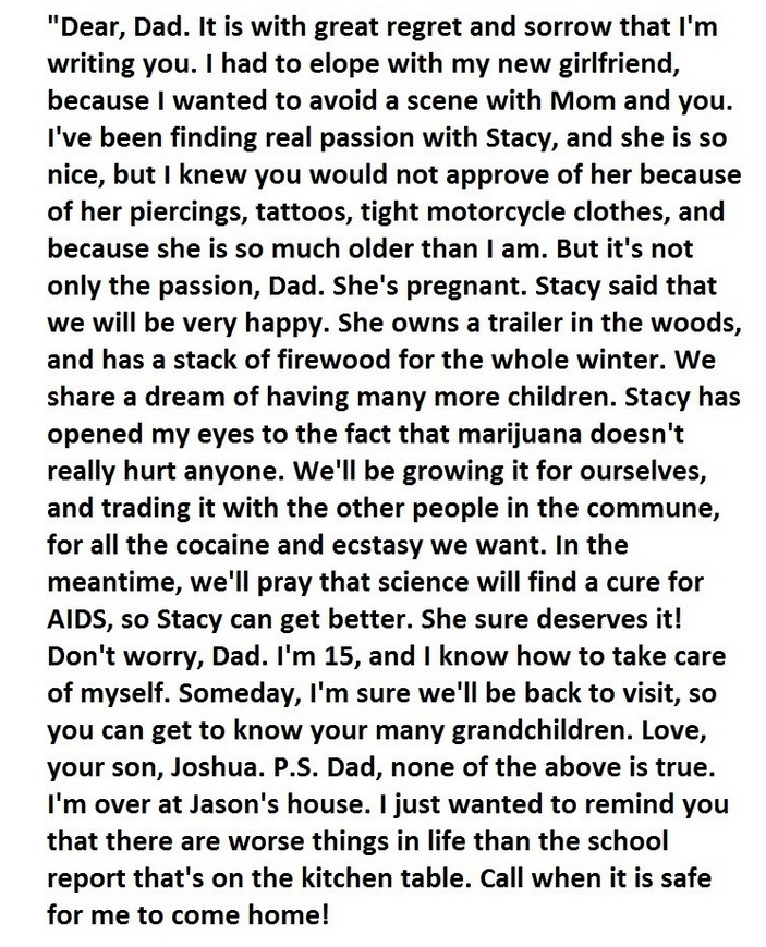 Dad Finds This Heart Stopping Letter From His Son – Smag31