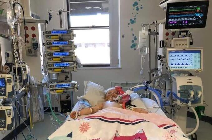 5-year-old girl who beat coronavirus fighting for her life with Kawasaki disease 5-year-old girl who beat coronavirus fighting for her life with Kawasaki disease