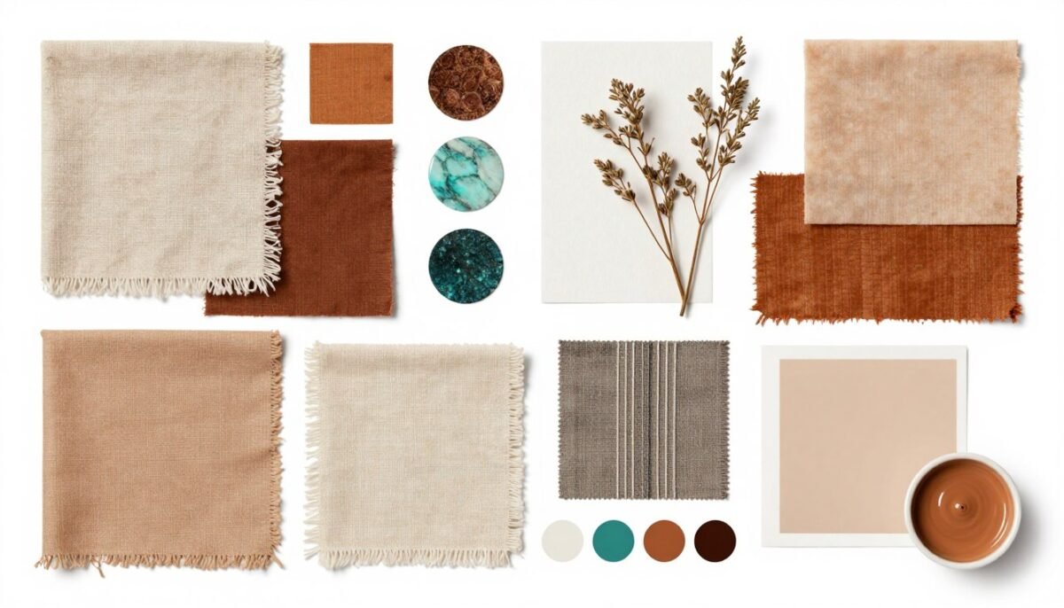 Boho color palette inspiration board Boho color palette inspiration board