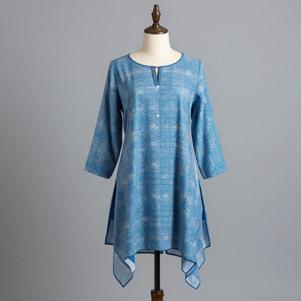 Long tunic top for plus size travel outfits