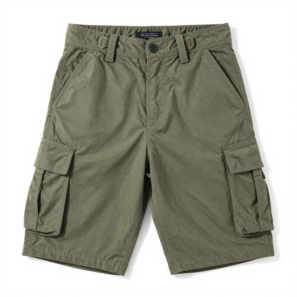 Plus size cargo shorts for hiking and adventure travel
