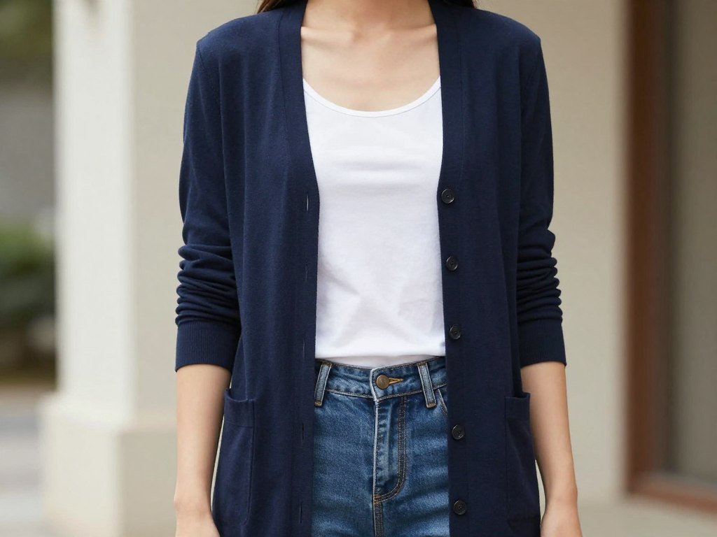 Plus size travel cardigan for layering outfits